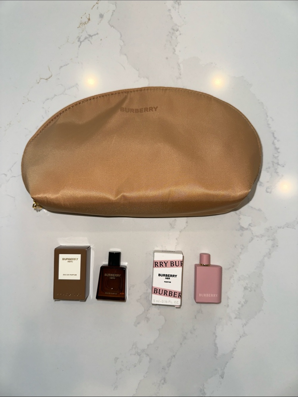 Burberry Her and Hero gift set NEW